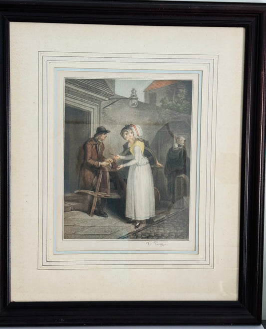 Cries of London signed in pencil 22 w x 27 h