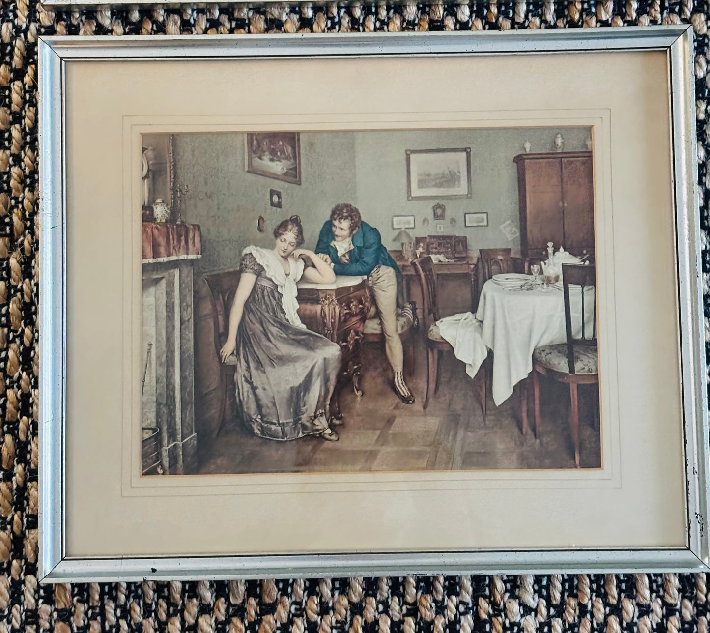 Pair of Colonial Style Prints 14 x 17