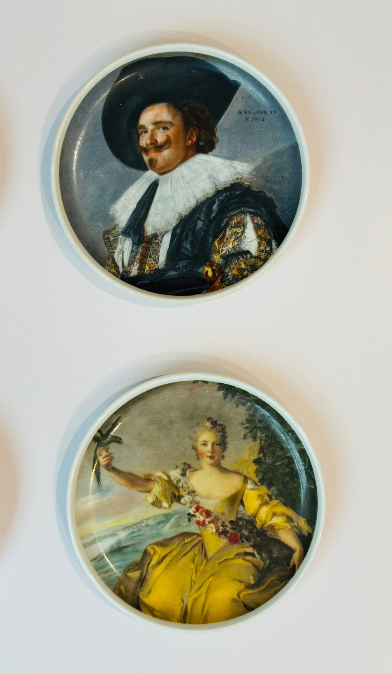 Set of 6 Kaiser Mini Collectors plates Porcelain 3.5 inches