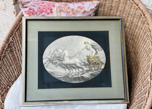 Roman Sun God Sol and Venus Engravings 21.5 x 18.5