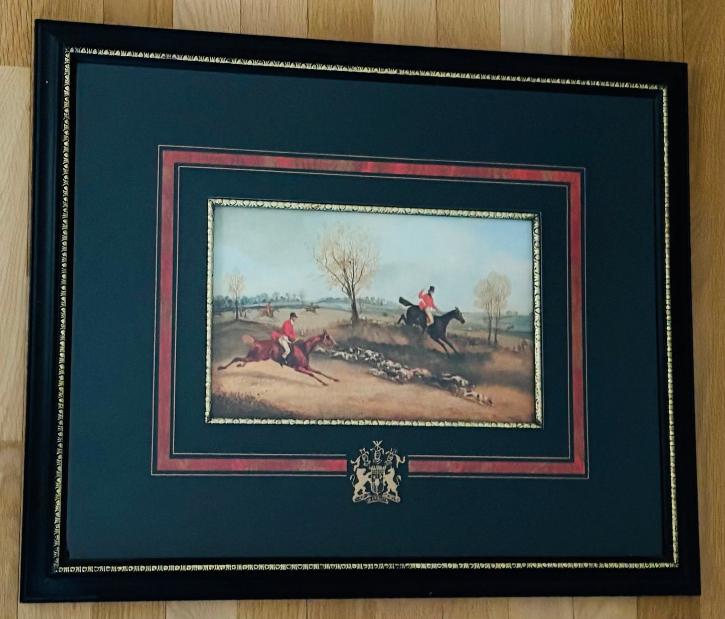 Set of 4  horse prints 19 x 22.5