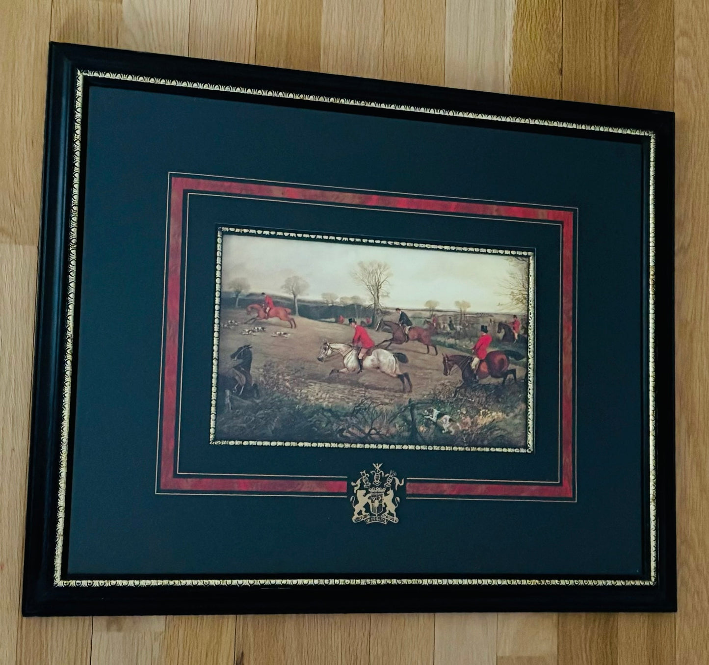 Set of 4  horse prints 19 x 22.5