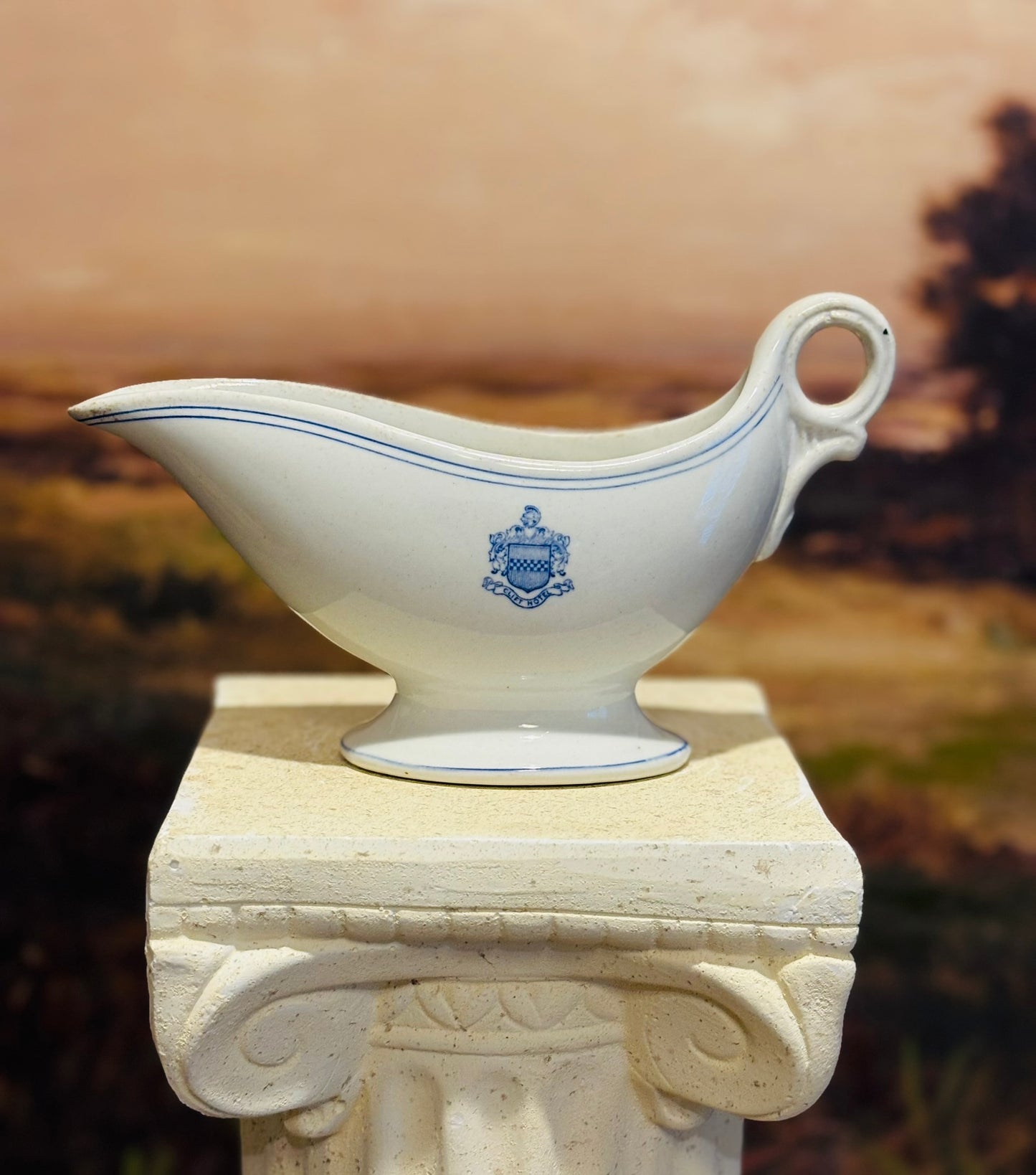 John Maddox Finland Gravy Boat  8 w 2.25 d 4.5 h