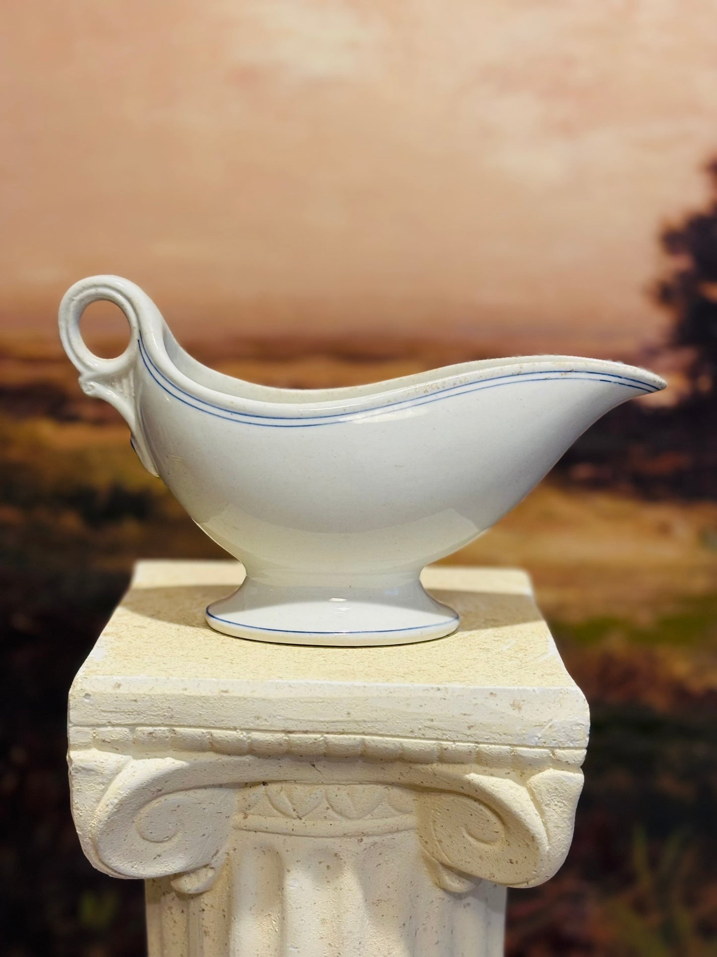 John Maddox Finland Gravy Boat  8 w 2.25 d 4.5 h