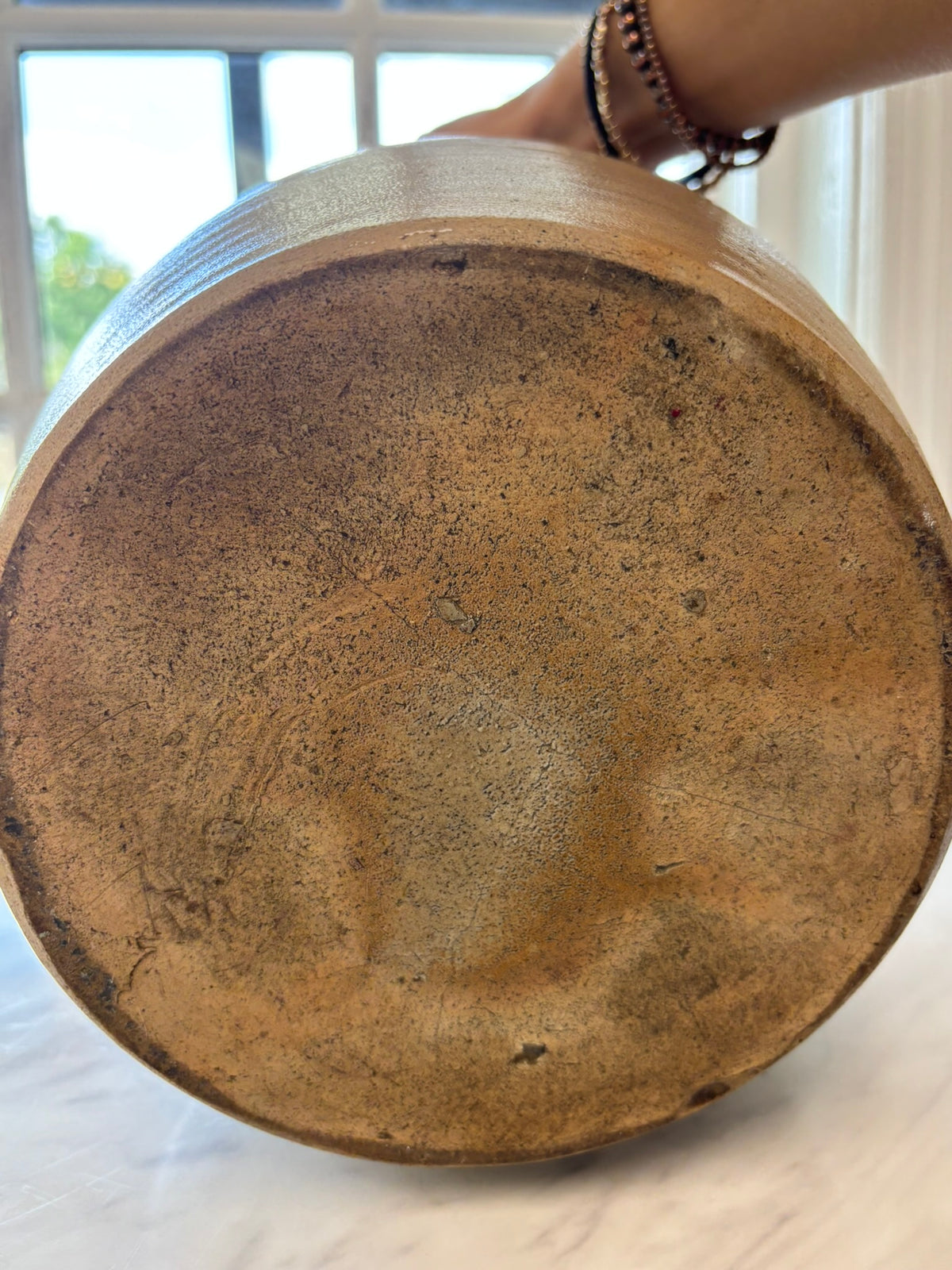 Antique J. & E. Norton Bennington VT 2-Gallon Cobalt Floral Stoneware Crock – c. 1855