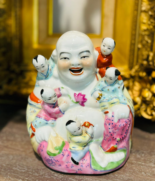 Buddha with babies 7 h x 6 w