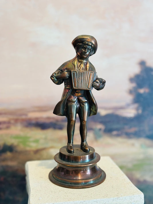 Male Bronze Figurine  9 h x 3.5 w
