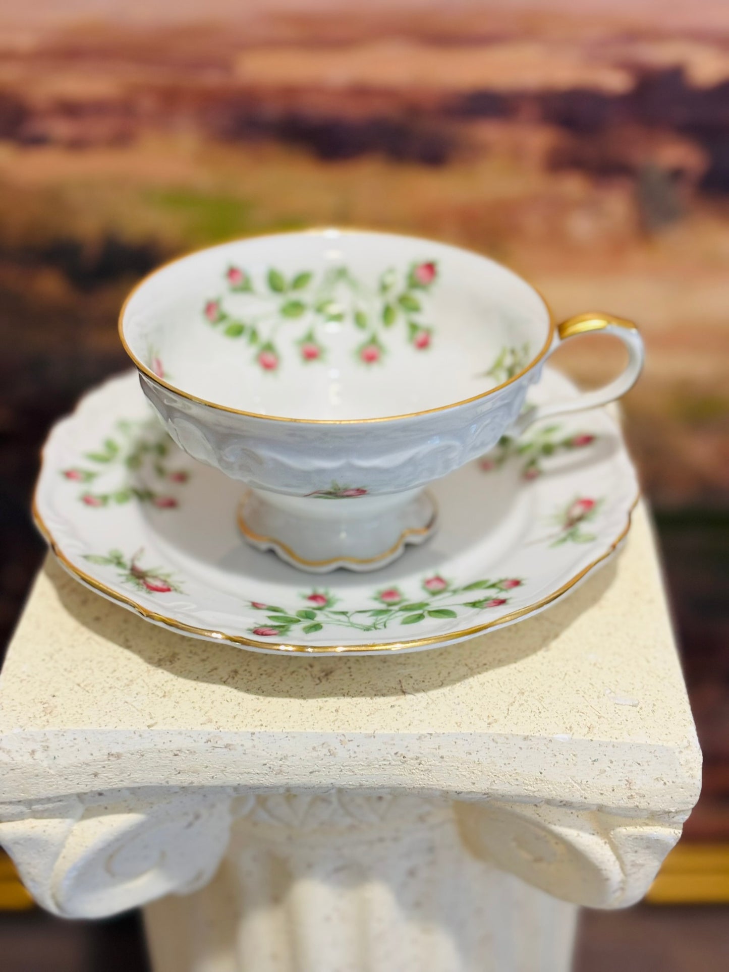 Lenox Fine china Rose Bouquet Limited Edition for Mothers Day 2.5 d
