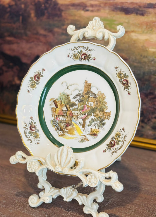 English Rural Scenes Grindley of Stoke Plate 10 w