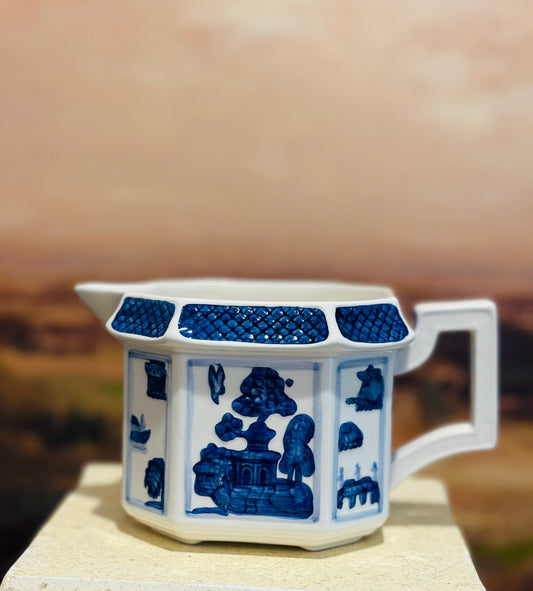 Christopher Johnson Pagoda creamer 6 w 4.25 d 3.5 h